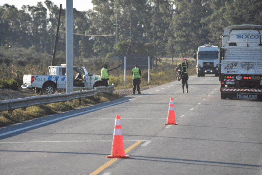 Policía incauta vehículo “en condiciones antirreglamentarias de circulación” en Ismael Cortinas