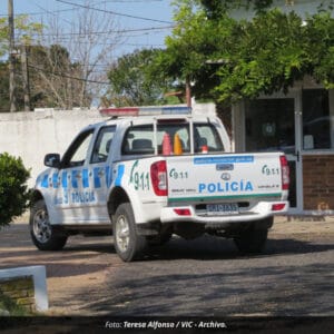 Procedimiento policial en Santa Adelaida con apoyo de la Seccional Novena