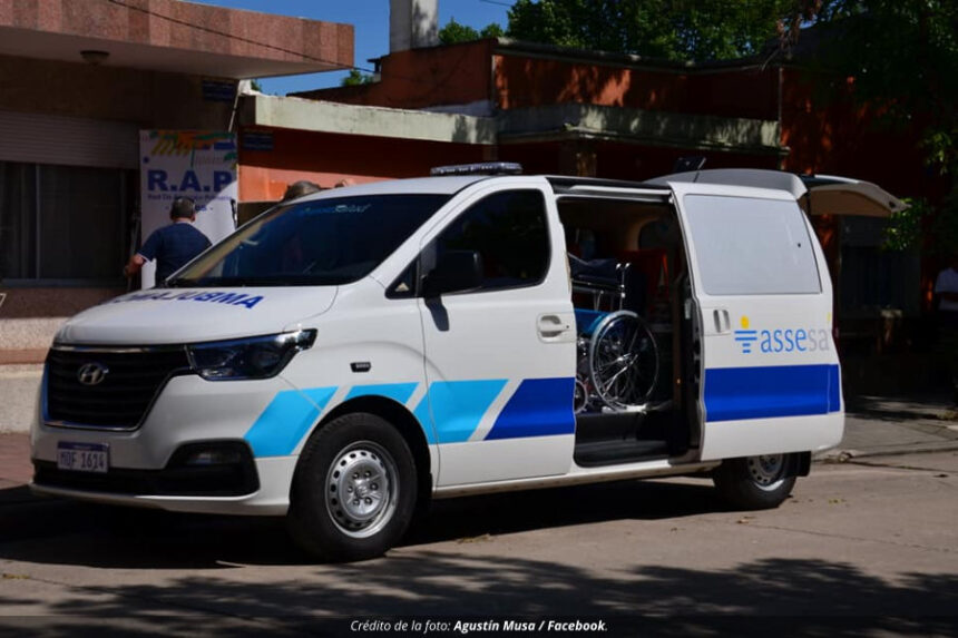 ASSE lanzó llamado para seleccionar chófer para la ambulancia de Ismael Cortinas