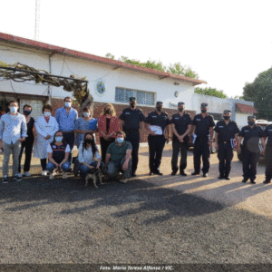 Jerarcas policiales de Flores se reunieron con autoridades locales y vecinos